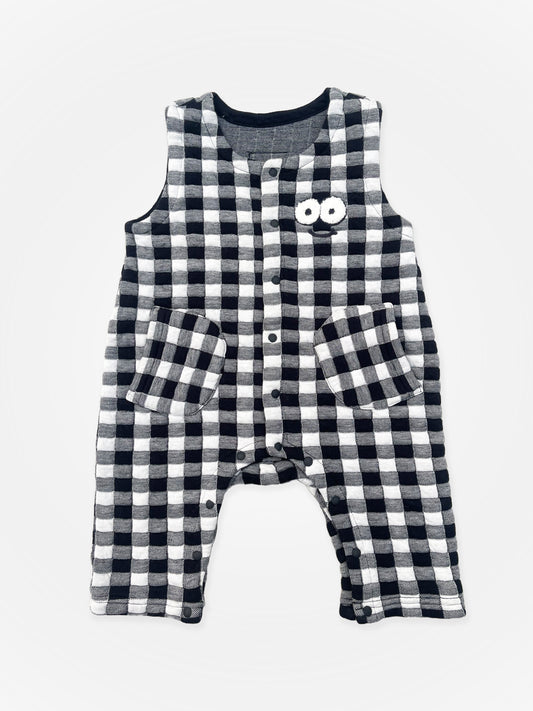 Classic Checkered Baby Romper